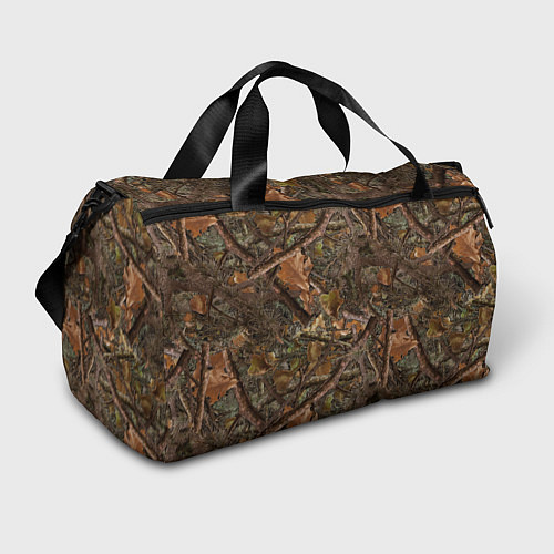 Спортивная сумка Охотничий камуфляж / 3D-принт – фото 1