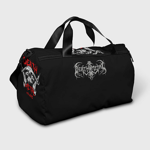 Спортивная сумка Deathmetal / 3D-принт – фото 1