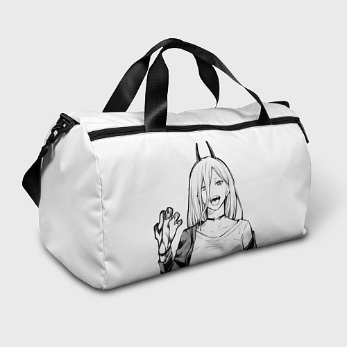 Спортивная сумка Black and White Anime / 3D-принт – фото 1