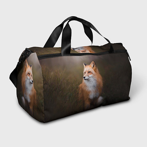 Спортивная сумка Лиса-охотница / 3D-принт – фото 1