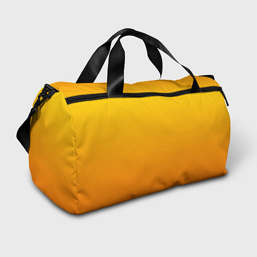 Спортивная сумка Оранжевый градиент / 3D-принт – фото 1