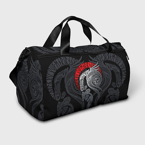 Спортивная сумка Демон / 3D-принт – фото 1