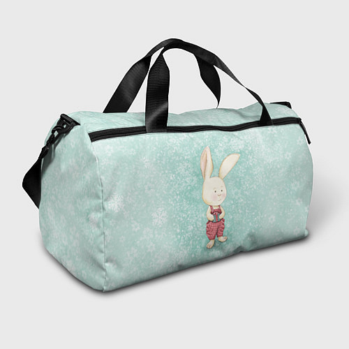Спортивная сумка Зайчик с подарком / 3D-принт – фото 1