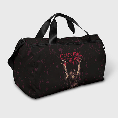 Спортивная сумка Cannibal Corpse Skeleton / 3D-принт – фото 1