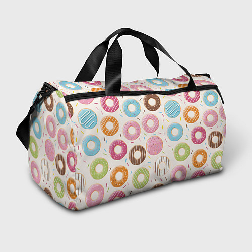 Спортивная сумка Пончики Donuts / 3D-принт – фото 1