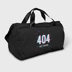 Спортивная сумка Глитч 404