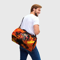 Сумки спортивные КЛИНОК РАССЕКАЮЩИЙ ДЕМОНОВ, цвет: 3D-принт — фото 2