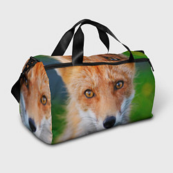 Спортивная сумка Крупно мордочка лисы