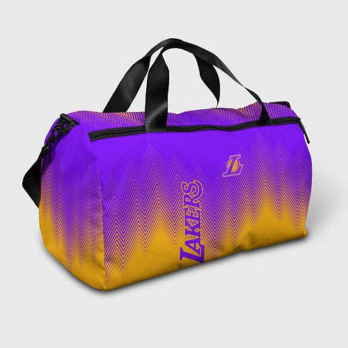 Спортивная сумка LOS ANGELES LAKERS ЛЕЙКЕРС / 3D-принт – фото 1