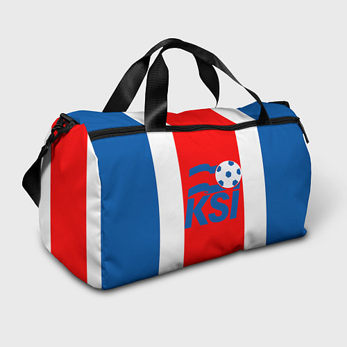 Спортивная сумка Сборная Исландии / 3D-принт – фото 1