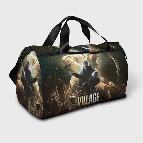 Спортивная сумка Resident Evil Village / 3D-принт – фото 1