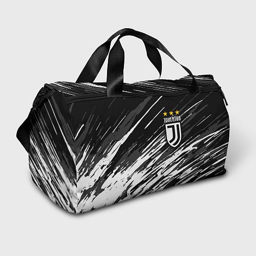 Спортивная сумка JUVENTUS ЮВЕНТУС БРЫЗГИ / 3D-принт – фото 1