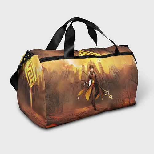 Спортивная сумка GENSHIN INPACT, Zhong li / 3D-принт – фото 1