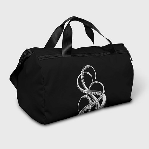 Спортивная сумка Octopus Black and White / 3D-принт – фото 1