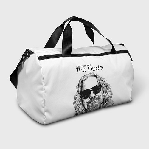 Спортивная сумка Just call me the Dude / 3D-принт – фото 1