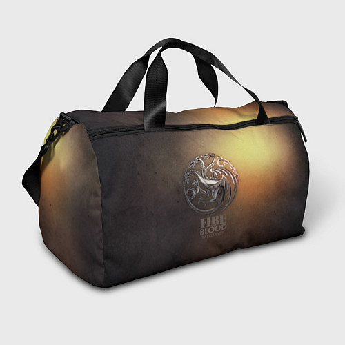 Спортивная сумка Metallic Targaryen House / 3D-принт – фото 1