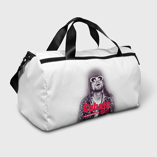 Спортивная сумка Kurt Cobain all over / 3D-принт – фото 1