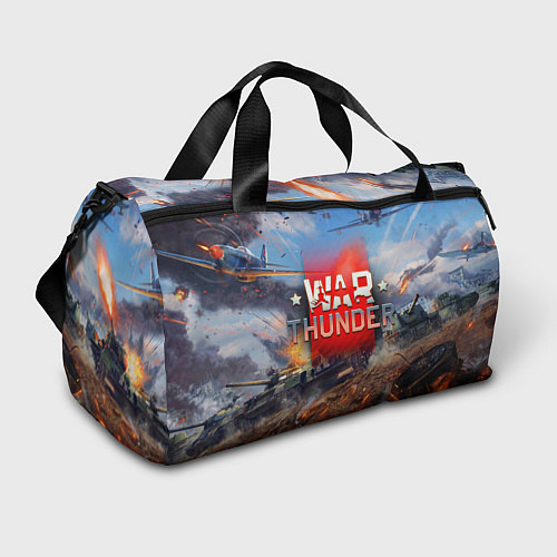 Спортивная сумка WAR THUNDER ВАР ТАНДЕР / 3D-принт – фото 1