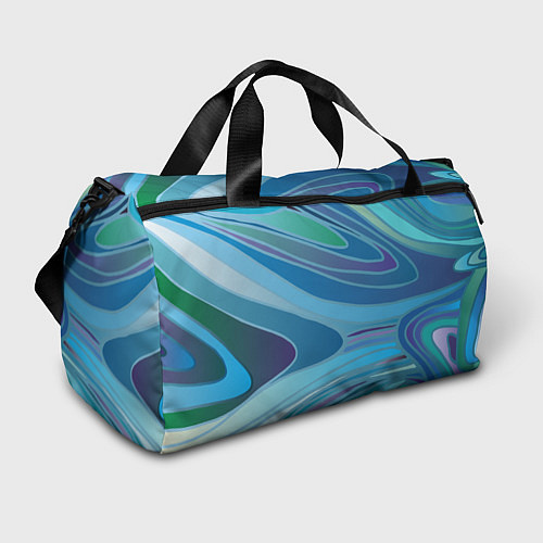 Спортивная сумка Морская волна / 3D-принт – фото 1