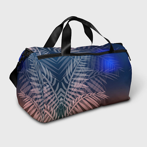 Спортивная сумка Тропическая ночь / 3D-принт – фото 1