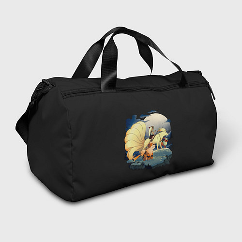 Спортивная сумка Принцесса Мононоке х Покемоны / 3D-принт – фото 1
