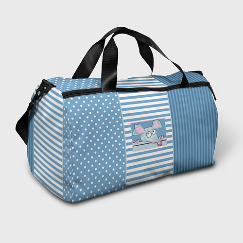 Спортивная сумка Веселая Мышь / 3D-принт – фото 1