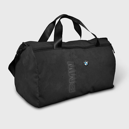 Спортивная сумка BMW LOGO AND INSCRIPTION / 3D-принт – фото 1