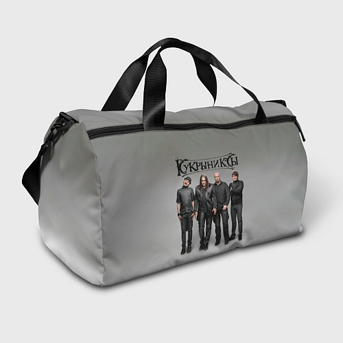 Спортивная сумка Кукрыниксы рок группа / 3D-принт – фото 1
