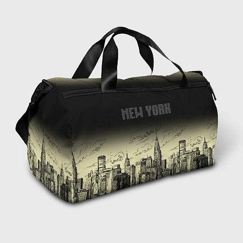 Спортивная сумка Нью-Йорк / 3D-принт – фото 1