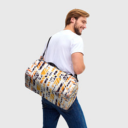 Сумки спортивные Абстракция маршрут, цвет: 3D-принт — фото 2