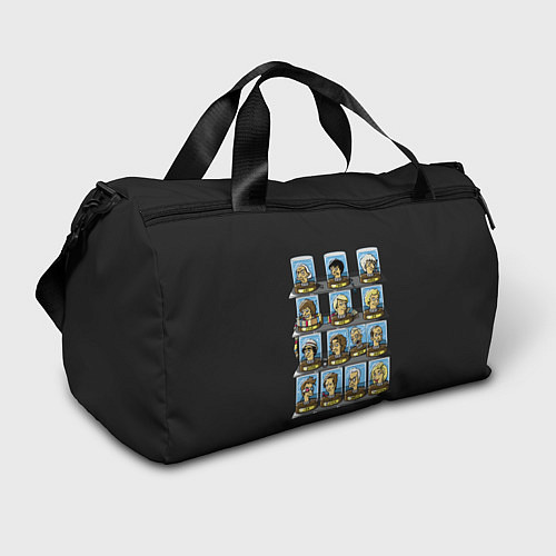Спортивная сумка 12 Докторов / 3D-принт – фото 1