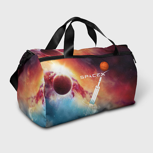 Спортивная сумка Space X / 3D-принт – фото 1