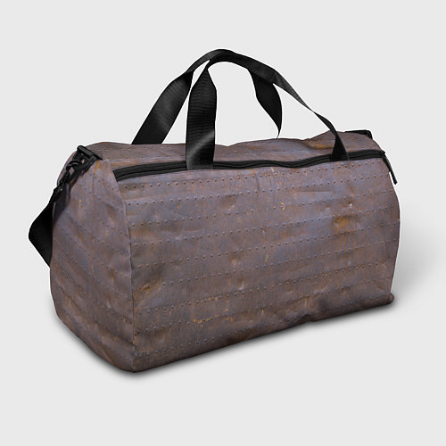 Спортивная сумка Ржавый металл / 3D-принт – фото 1