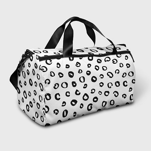 Спортивная сумка Леопардовый окрас / 3D-принт – фото 1