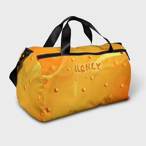 Спортивная сумка Медовая волна Honey wave / 3D-принт – фото 1