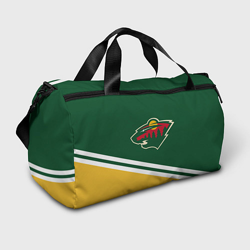 Спортивная сумка Minnesota Wild NHL / 3D-принт – фото 1