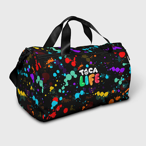 Спортивная сумка TOCA BOCA RAINBOW PAINTS ТОКА БОКА РАДУЖНЫЕ КРАСКИ / 3D-принт – фото 1