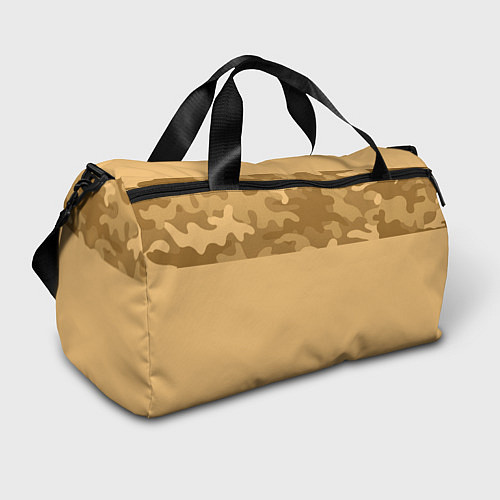Спортивная сумка Песочный / 3D-принт – фото 1