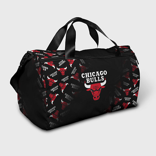 Спортивная сумка ЧИКАГО БУЛЛС БЫКИ CHICAGO BULLS / 3D-принт – фото 1