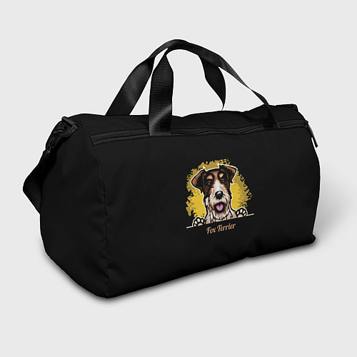 Спортивная сумка Фокстерьер Fox terrier / 3D-принт – фото 1
