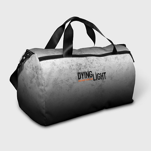 Спортивная сумка DYING LIGHT ТРЕЩИНЫ GOOD NIGHT AND GOOD LUCK / 3D-принт – фото 1