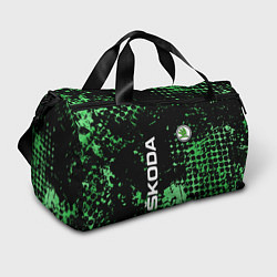 Сумки спортивные Шкода, Skoda, цвет: 3D-принт