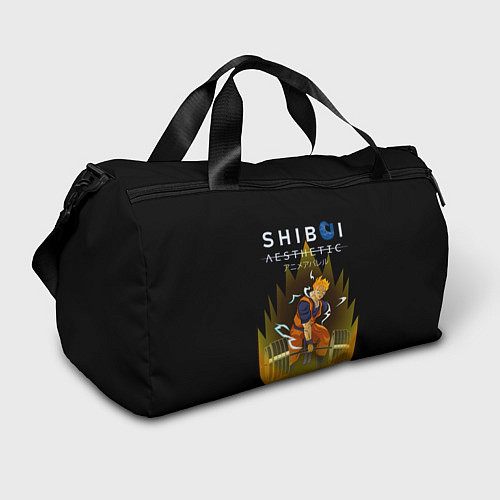 Спортивная сумка Гоку со штангой, Dragon ball / 3D-принт – фото 1