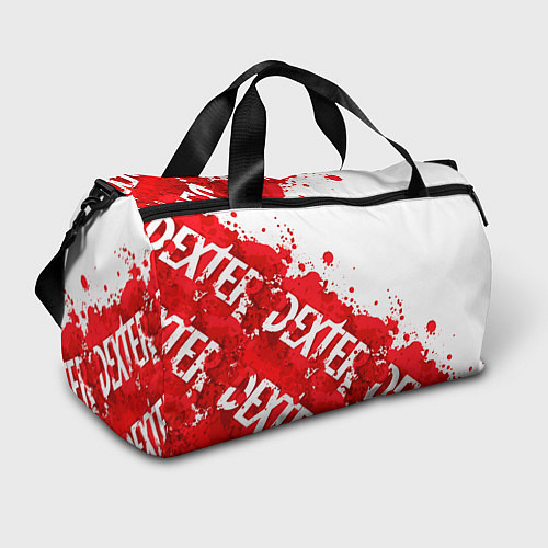Спортивная сумка Декстер, пятна крови / 3D-принт – фото 1