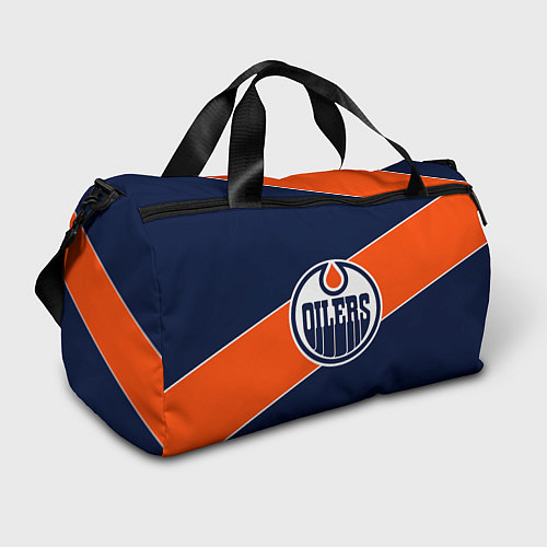 Спортивная сумка Эдмонтон Ойлерз Edmonton Oilers NHL / 3D-принт – фото 1