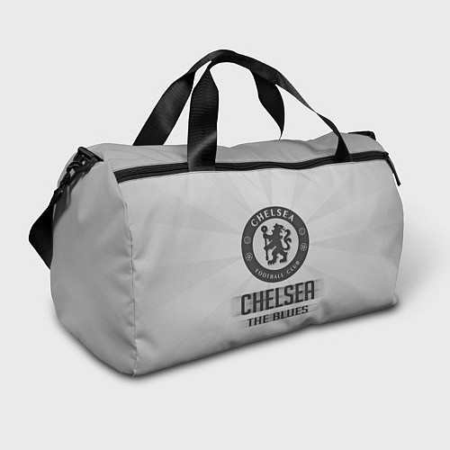 Спортивная сумка Chelsea FC Graphite Theme / 3D-принт – фото 1