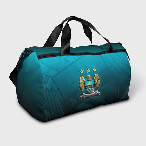 Спортивная сумка Manchester City Teal Themme / 3D-принт – фото 1