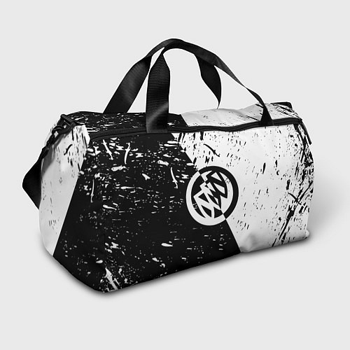 Спортивная сумка Buick Black and White Grunge / 3D-принт – фото 1