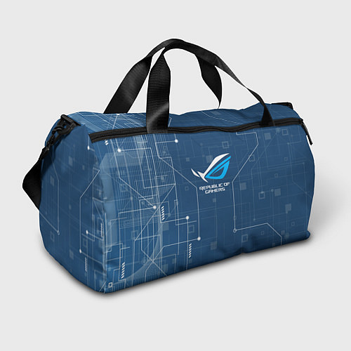 Спортивная сумка ROG холодный / 3D-принт – фото 1