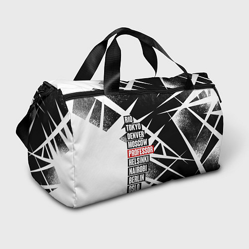 Спортивная сумка LA CASA DE PAPEL БУМАЖНЫЙ / 3D-принт – фото 1
